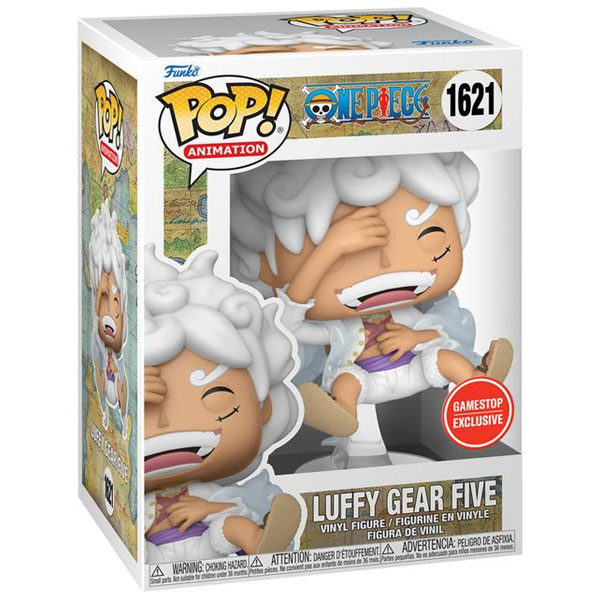 Funko POP #1621 One Piece Luffy Gear Five Laughing Exclusive Figure